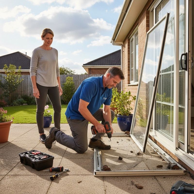 Sliding Door Repair detail